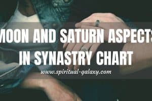 Moon-Saturn Aspects in Synastry Chart: The committed and harmonious relationship of Moon and Saturn