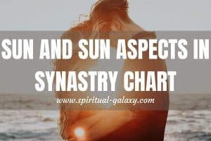 Sun & Sun Aspects in Synastry Chart: Do your likeness and personalities allow a lasting relationship?