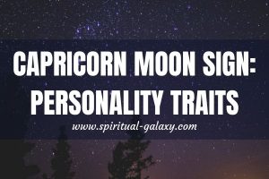Capricorn Moon Sign: The Best and Worst Personality Traits