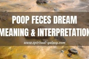 Poop Feces Dream Meaning & Interpretation: 20+ Types Of Dreams