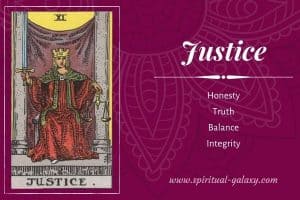 Justice Tarot Card Meaning (Upright & Reversed)