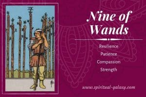 Nine of Wands Tarot Card Meaning (Upright & Reversed)