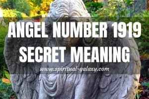Angel Number 1919 Secret Meaning: Something New Is Coming