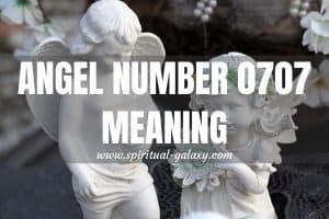 Angel Number 0707 Hidden Meaning: Meditate And Reflect