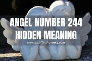 Angel Number 244 Hidden Meaning: Spirit Guides' Encouragement