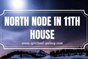 North Node in 11th House: The House of Friendship and Social Connection