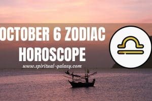 October 6 Zodiac - Personality, Compatibility, Birthday Element, Ruling Planet, Career & Health