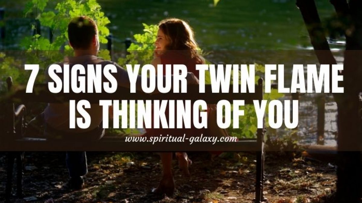 Flame your he twin signs is Twin Flame