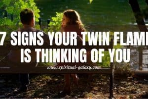 7 Signs Your Twin Flame Is Thinking Of You