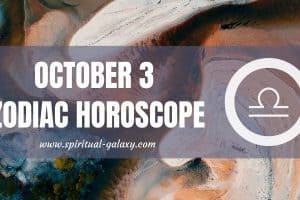 October 3 Zodiac – Personality, Compatibility, Birthday Element, Ruling Planet, Career, and Health
