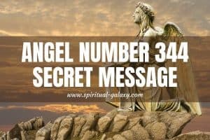 Angel Number 344 Hidden Meaning: Take Advantage Of Knowing This