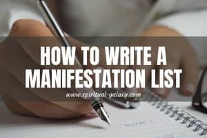 How to Write a Manifestation List: Tips & Techniques That Can Help