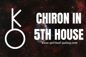 Chiron in 5th House: Wound of the Inner Child