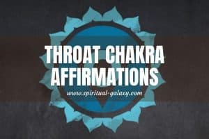 Throat Chakra Affirmations for Opening and Healing