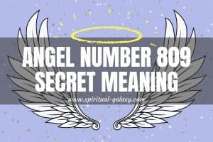 Angel Number 809 Secret Meaning: Practice Saying No