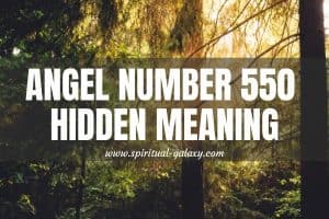 Angel Number 550 Hidden Meaning: One-sidedness Is Not It