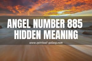 Angel Number 885 Hidden Meaning: Peaceful Environment