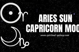 Aries Sun Capricorn Moon: A Battle Of Ice And Fire