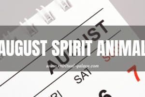 August Spirit Animal: Small, Medium, Large