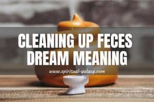 Cleaning Up Feces Dream Meaning: Is It Related To Money?