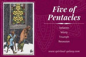 Five of Pentacles Tarot Card Meaning (Upright & Reversed)