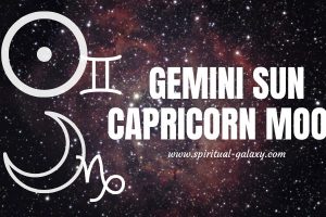 Gemini Sun Capricorn Moon: A Child At Heart