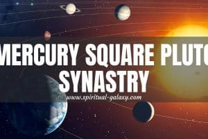 Mercury Square Pluto Synastry: A Feast Of Unhealthy Mind Games