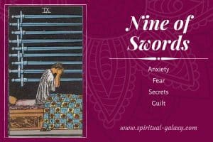 Nine of Swords Tarot Card Meaning (Upright & Reversed)