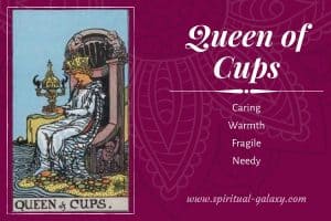 Queen of Cups Tarot Card Meaning (Upright & Reversed)