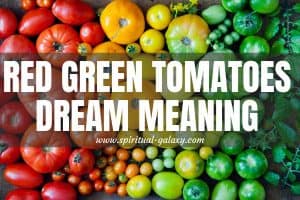 Tomatoes Dream Meaning: Pick The Right Interpretation!