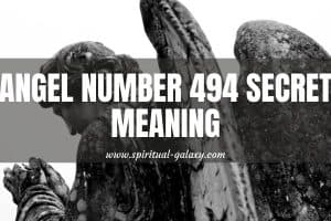 Angel Number 494 Secret Meaning: Take It As It Is