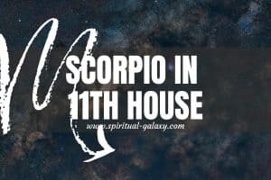 Scorpio in 11th House: The Adventurous Sign