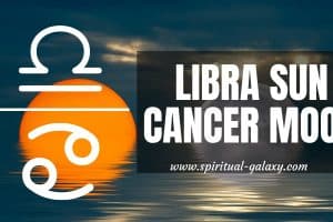 Libra sun Cancer moon: Keeping Things Personal