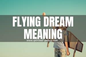 Flying Dream Meaning: You Will Have Growth