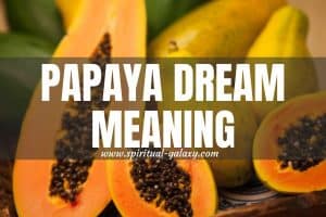 Papaya Dream Meaning: Way To A Healthier Life