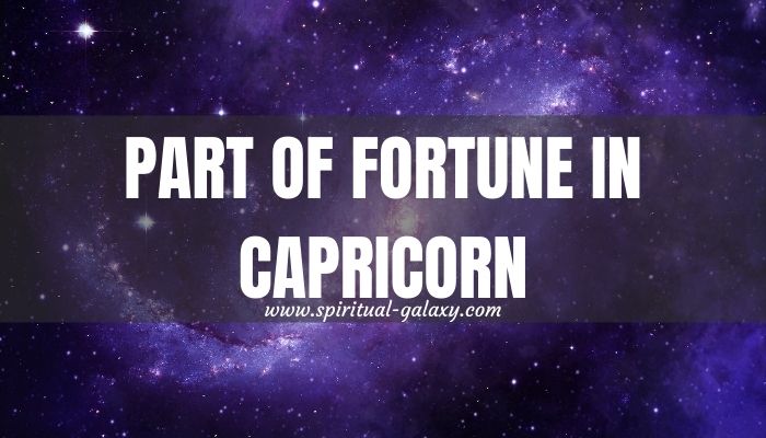 Part of Fortune in Capricorn: The Paradox Of Consciousness - Spiritual ...
