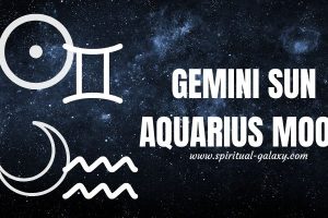 Gemini Sun Aquarius Moon: The Power Of Double Air Elements