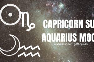Capricorn sun Aquarius moon: Achieving Success from Failure