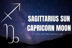 Sagittarius Sun Capricorn Moon: The Secrets To Your Success