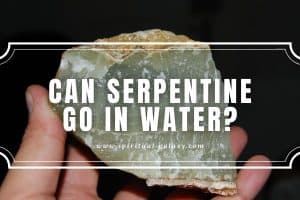 Can Serpentine Go in Water?: A Delicate Crystal!
