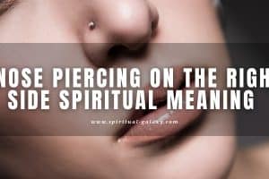 Nose Piercing on the Right Side Spiritual Meaning: Cultural and Style Significance!