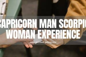 Capricorn Man Scorpio Woman Experience: Are they Compatible?