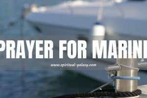 Prayer for Marine: Win Battles with the Glory of God