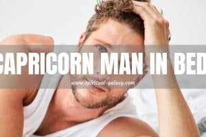 Capricorn Man in Bed: What Really Turns Him On?
