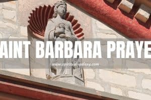 Saint Barbara Prayer: The Great Martyr Barbara