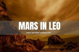 Mars in Leo: Find Out Your Edge Among Others